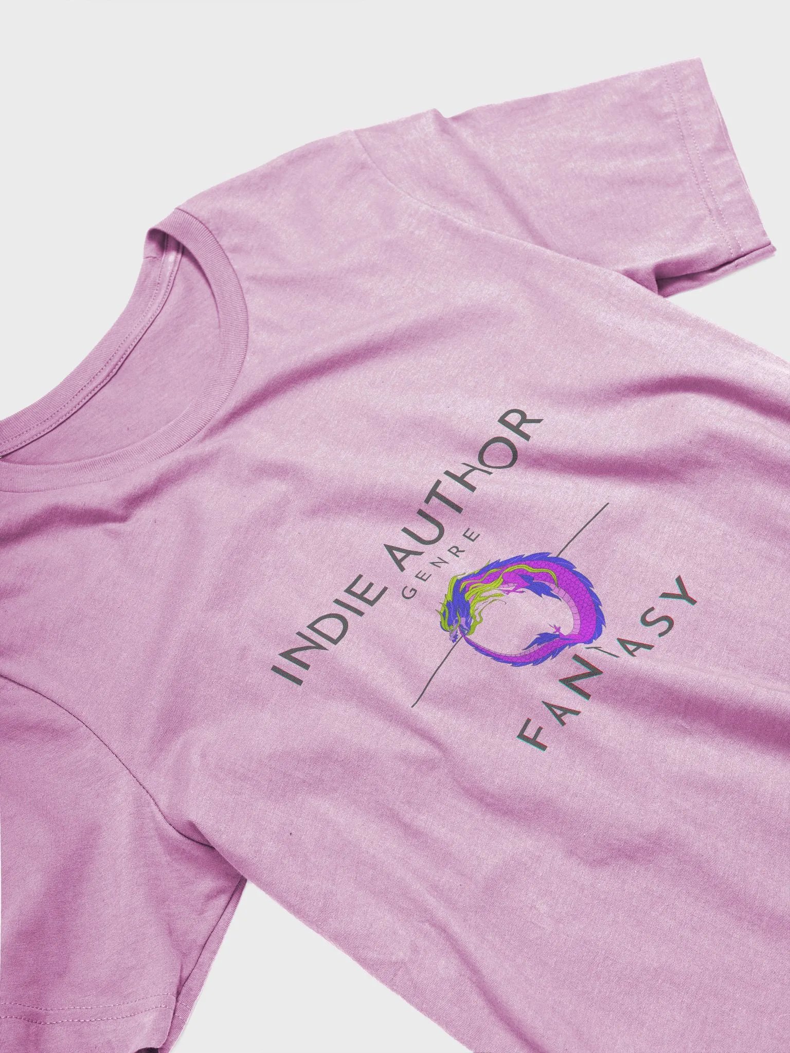 Indie Author Genre Fantasy Lilac T-shirt product image (3)