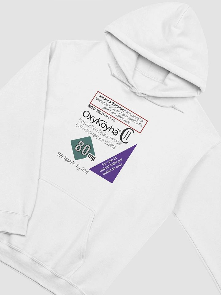 OXYKÖYHÄ VALKOINEN HUPPARI product image (2)