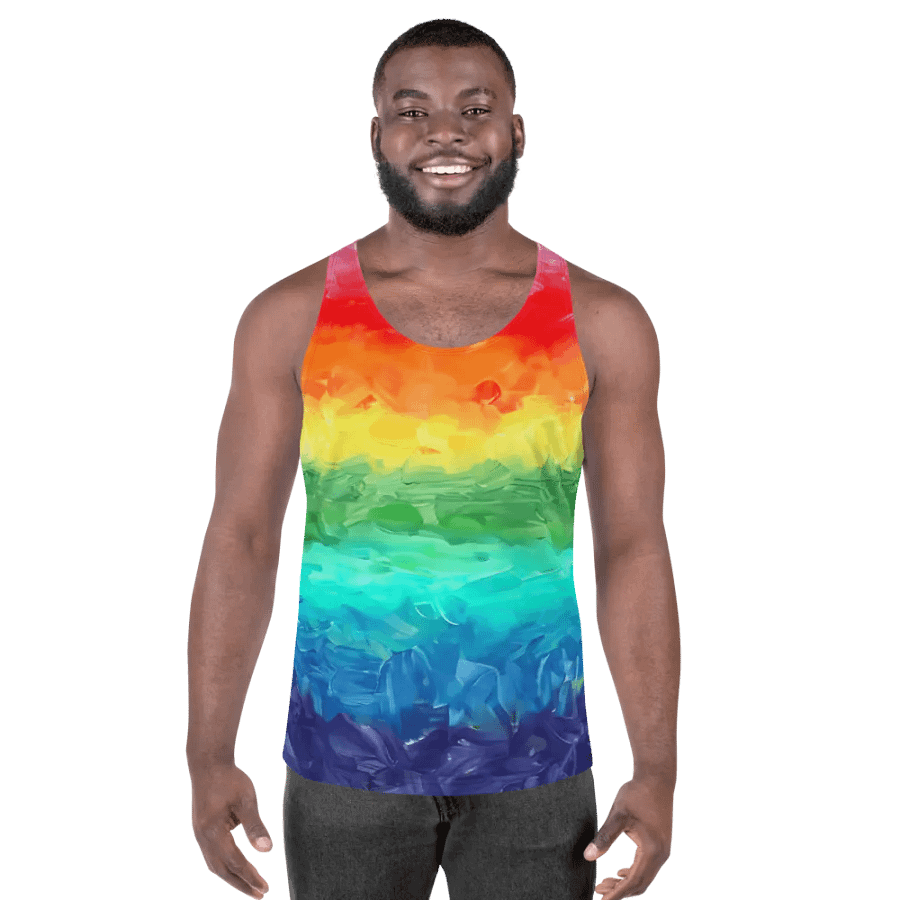 Retro Pride - 1978 Color Wash Design Tank Top product image (5)