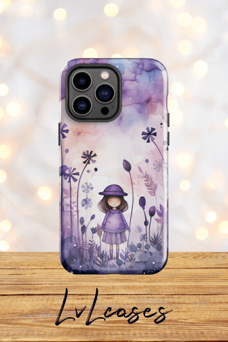 Whimsical girl Tough iPhone Case product image (3)