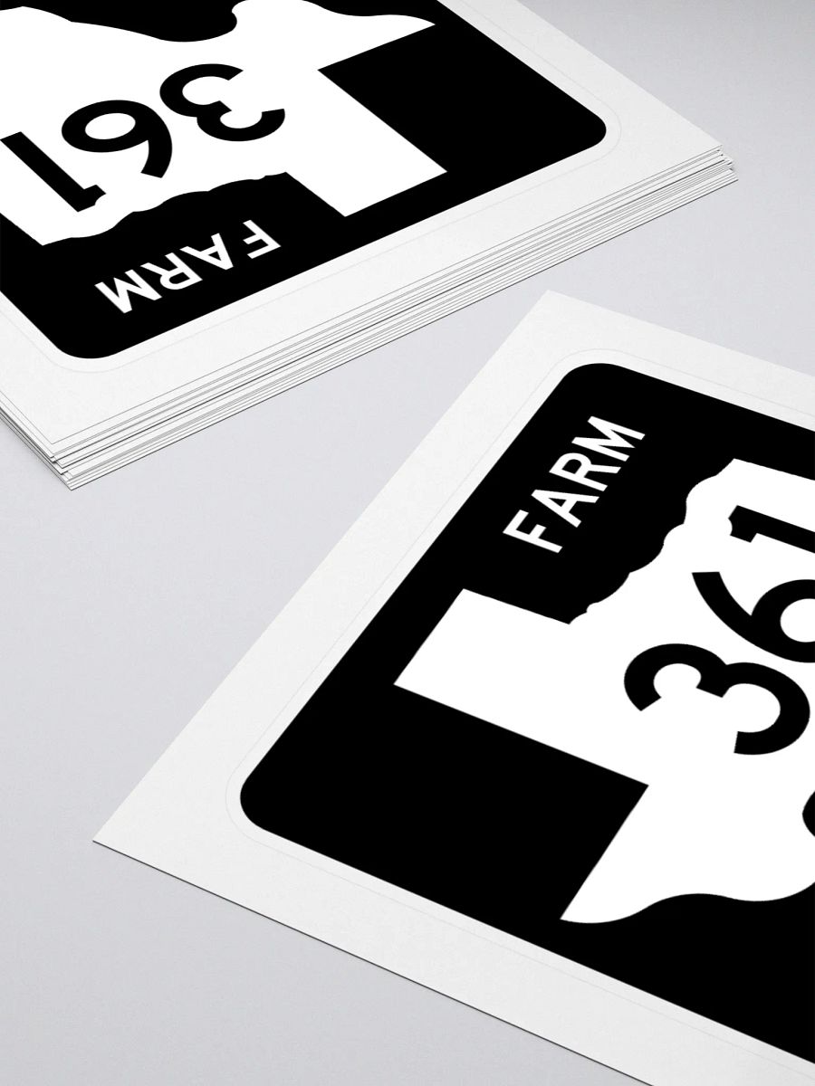 Texas Farm Road Sign FM 361 Sticker product image (4)