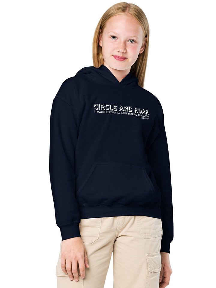 Circle and Roar Youth Hoodie. Joshua 1:9 product image (11)