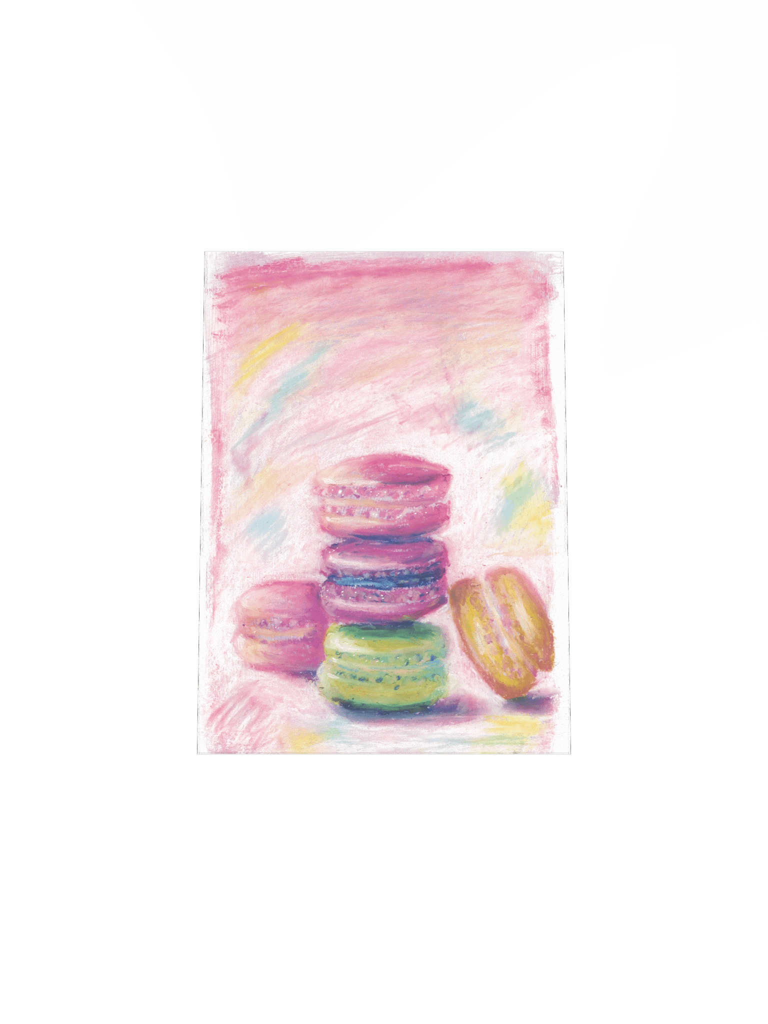 Colorful Macarons - Poster Print product image (4)
