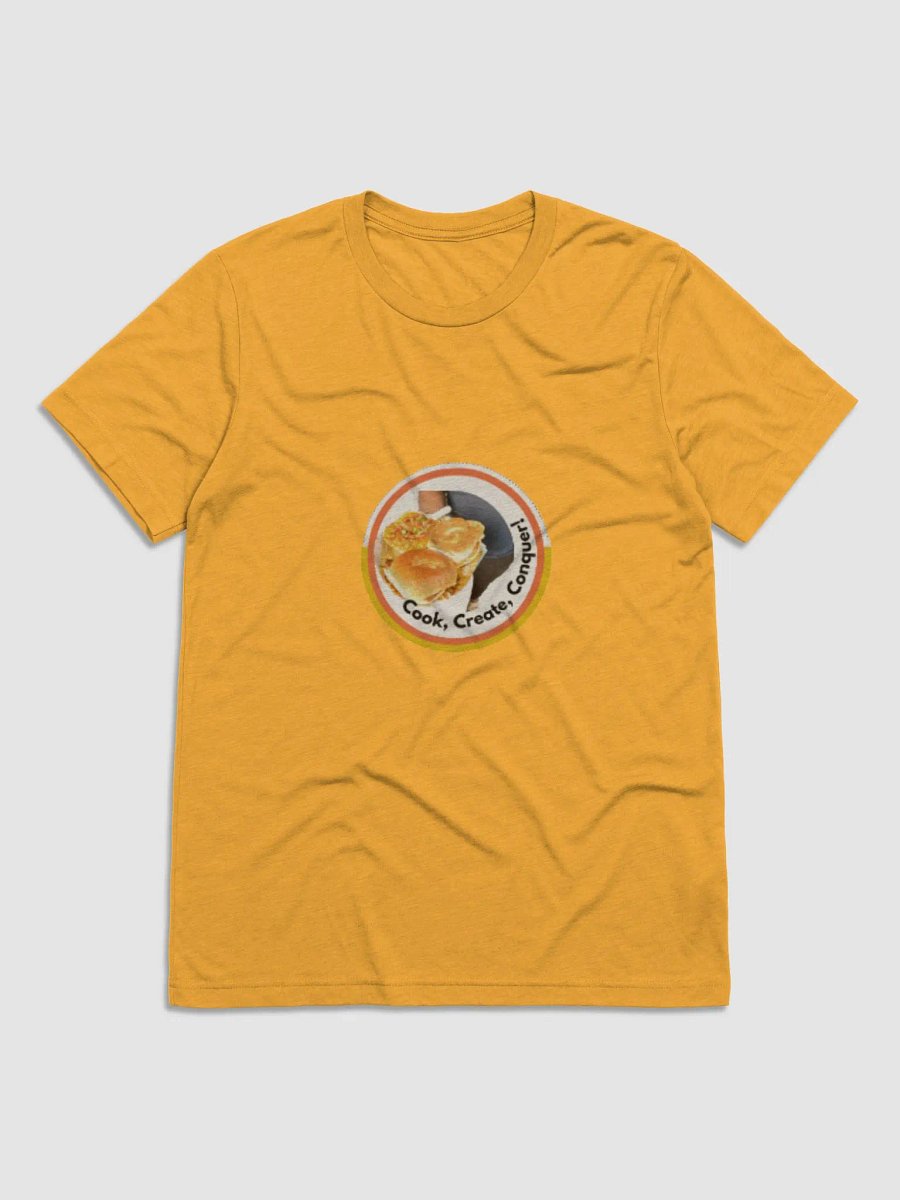 Cook, Create, Conquer! Triblend T-shirt product image (1)