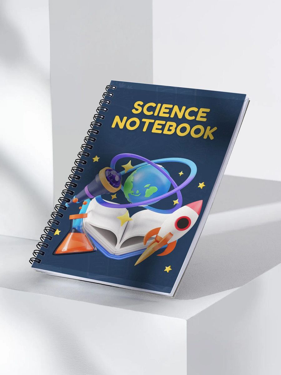 Cosmic Science Spiral Notebook product image (3)