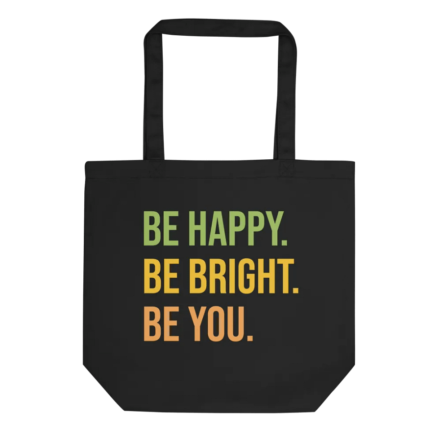 Life is a Song (Double-Sided) Black Tote product image (7)