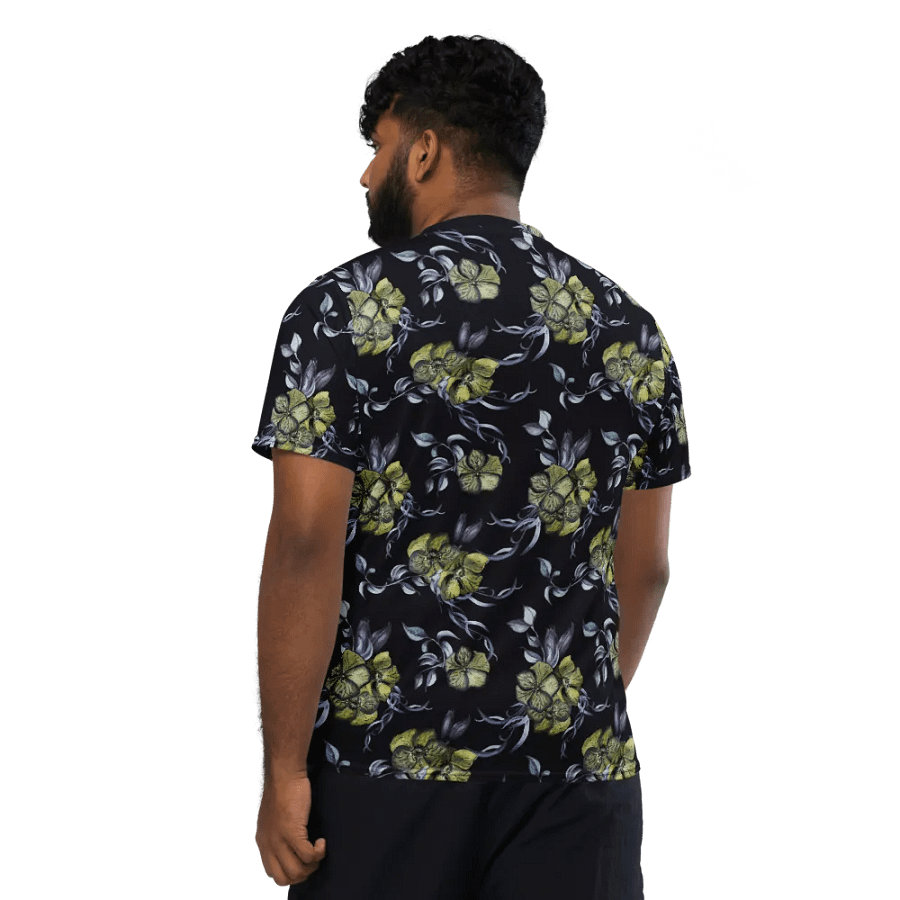Gothic Flower | Recycled Unisex Sports Jersey product image (4)