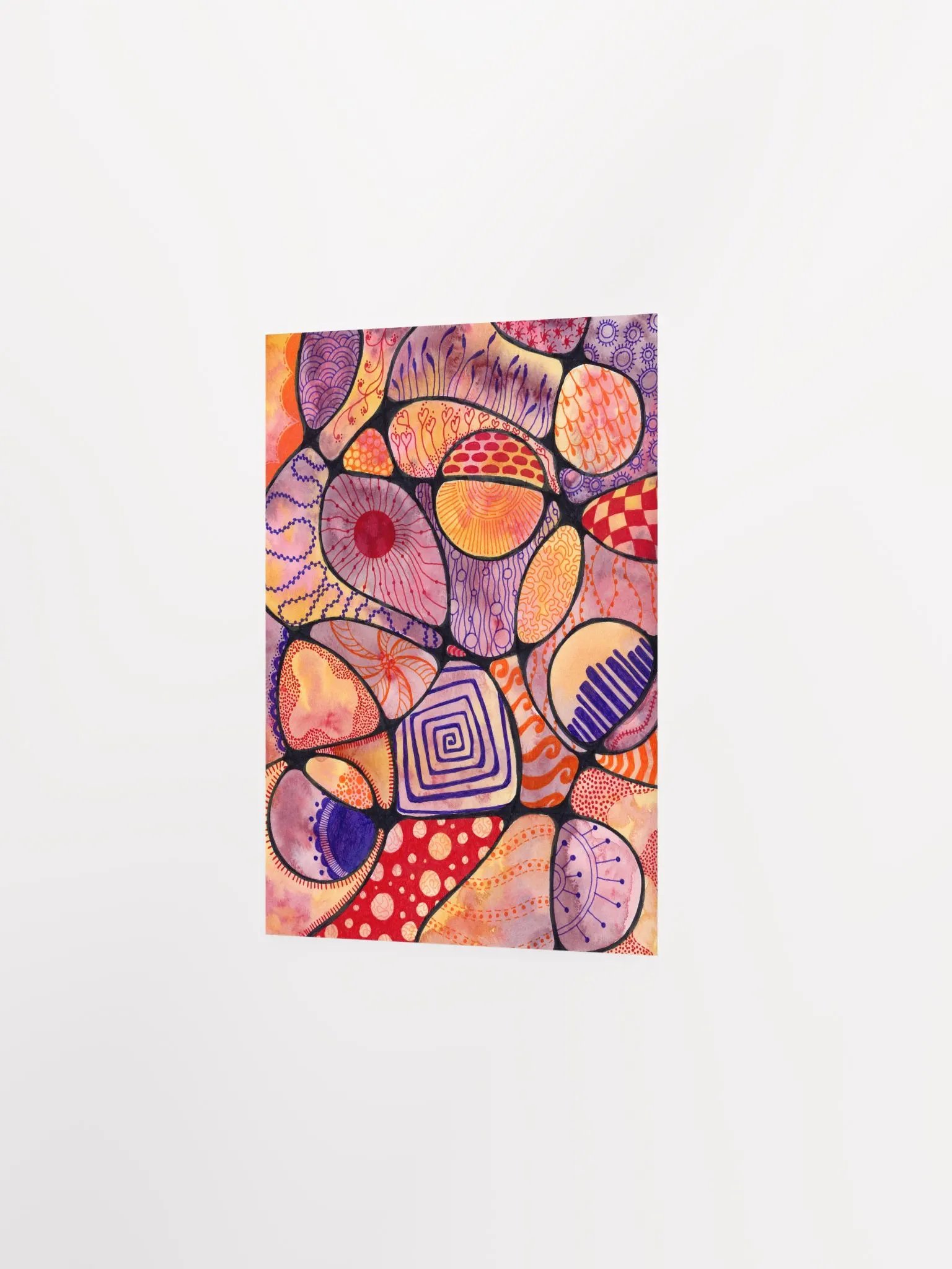 Neurographic Abstract Shapes Poster product image (5)