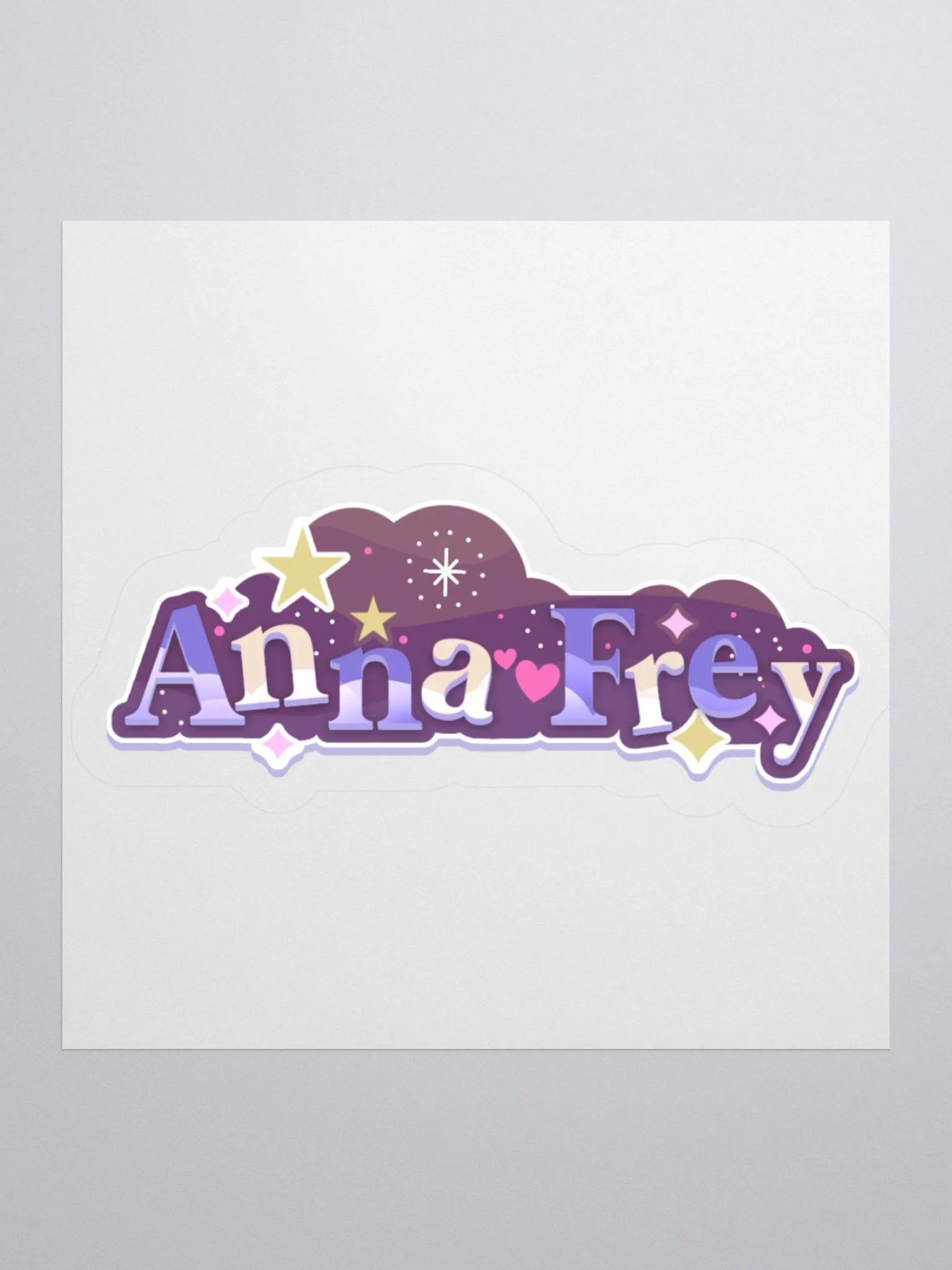 Anna Frey Logo Kiss Cut Stickers product image (1)