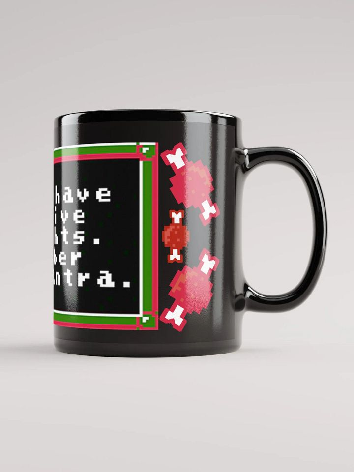 Mantra Mug Black product image (1)