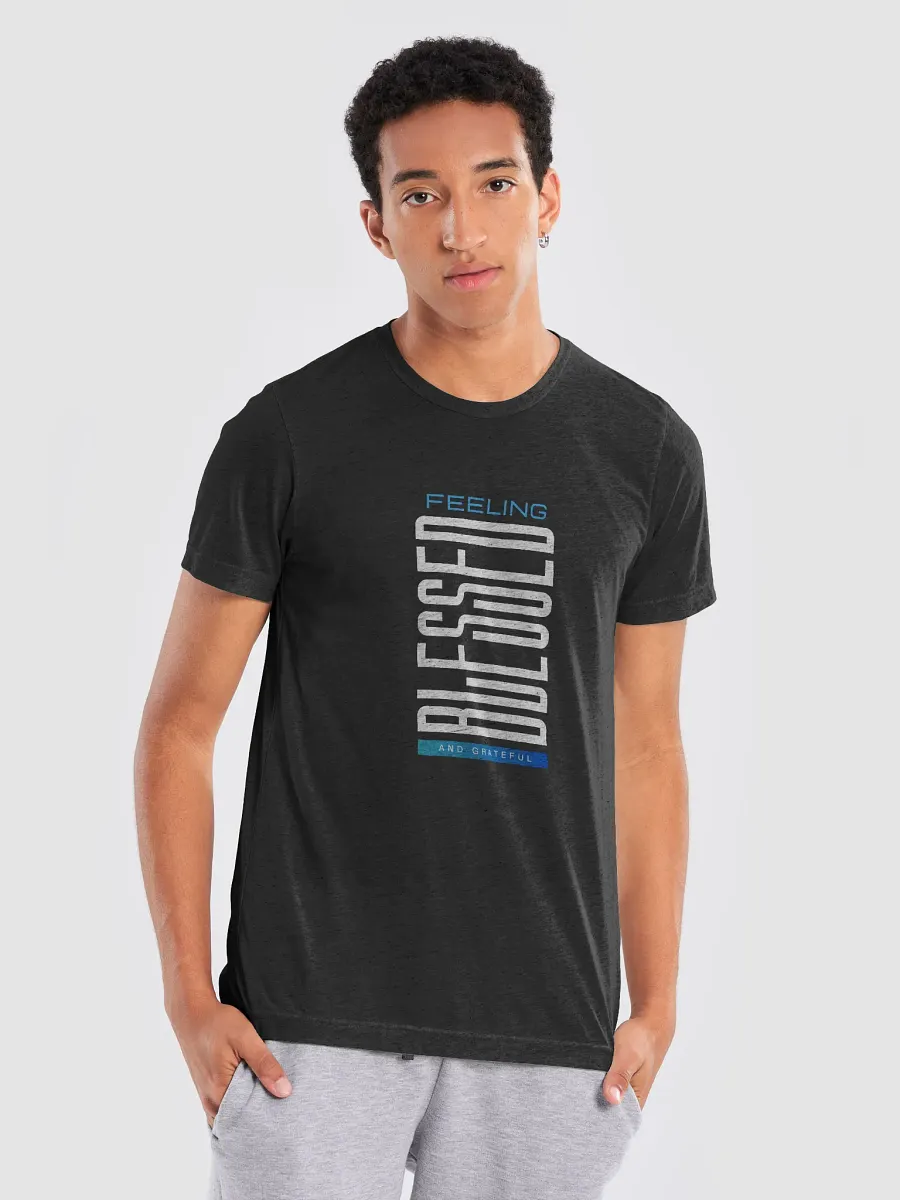 Feeling Blessed and Grateful Tri-Blend T-Shirt product image (7)
