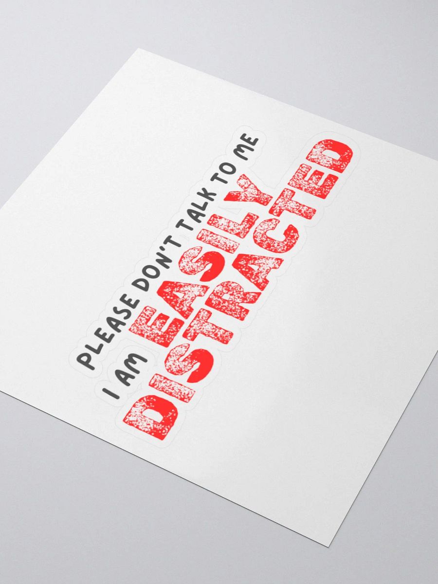 SubClub Easily Distracted Sticker product image (3)