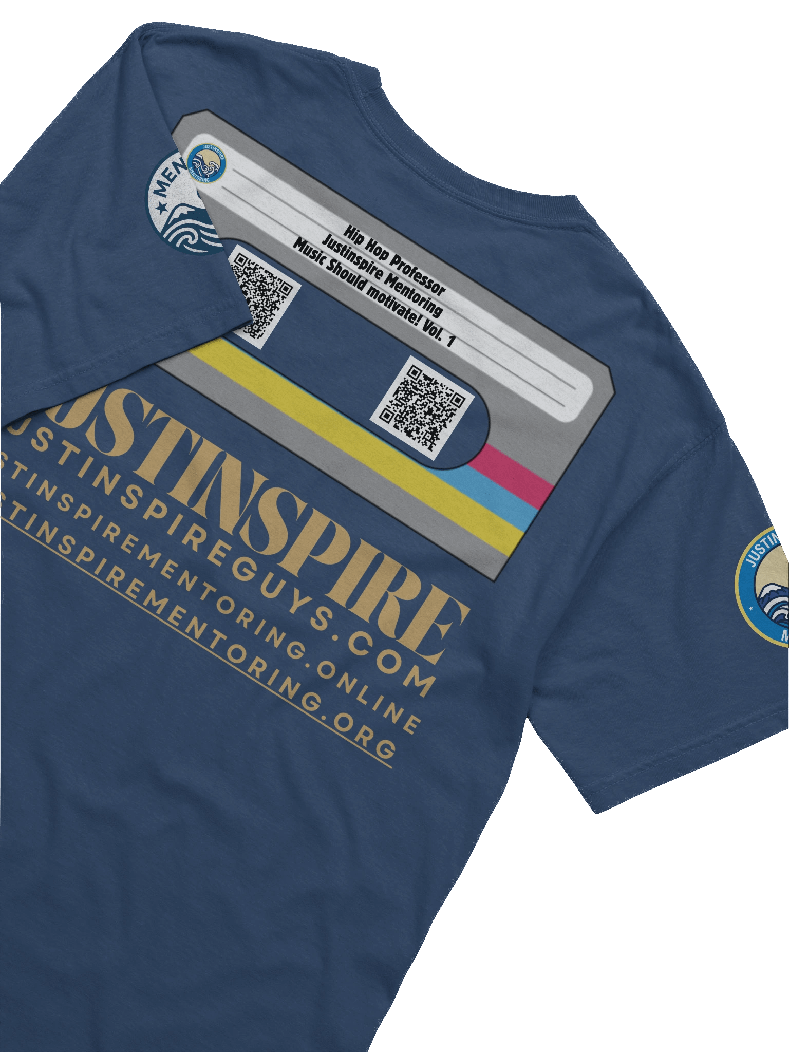 Mentors Only Cassette Tee – JustINSPIRE Legacy Edition product image (55)