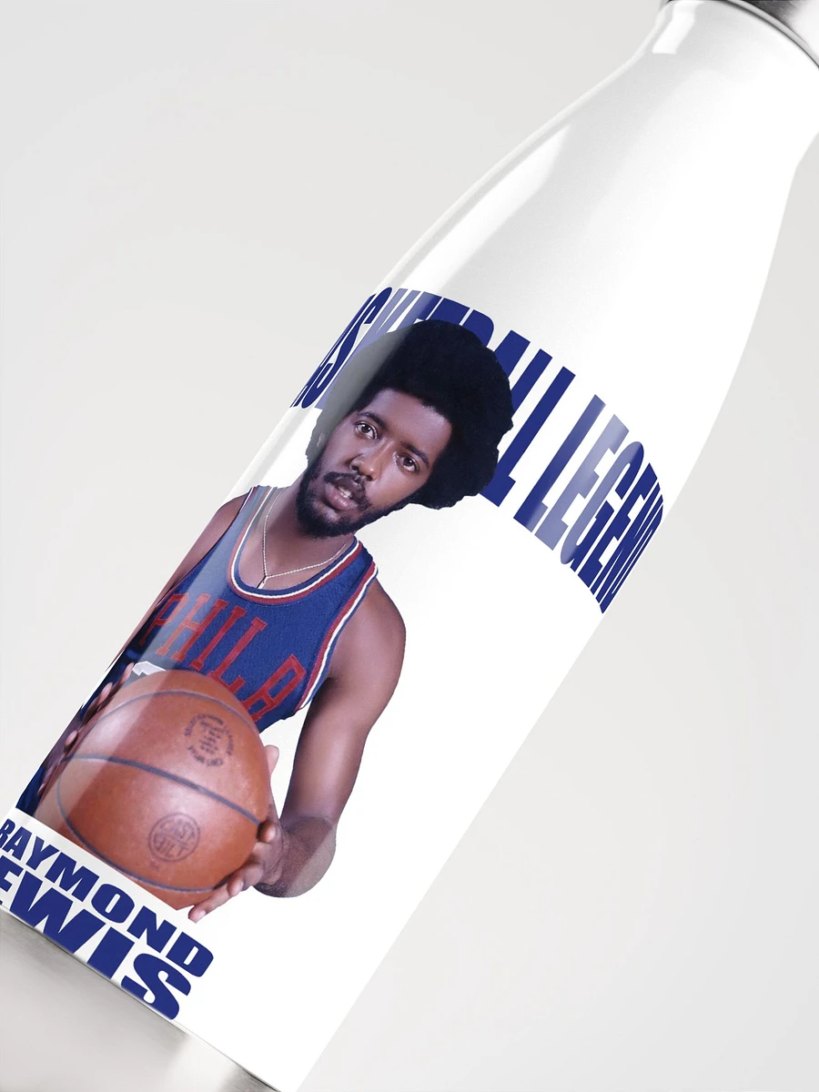 L.A. Basketball Legend Raymond Lewis Stainless Steel Water Bottle product image (5)