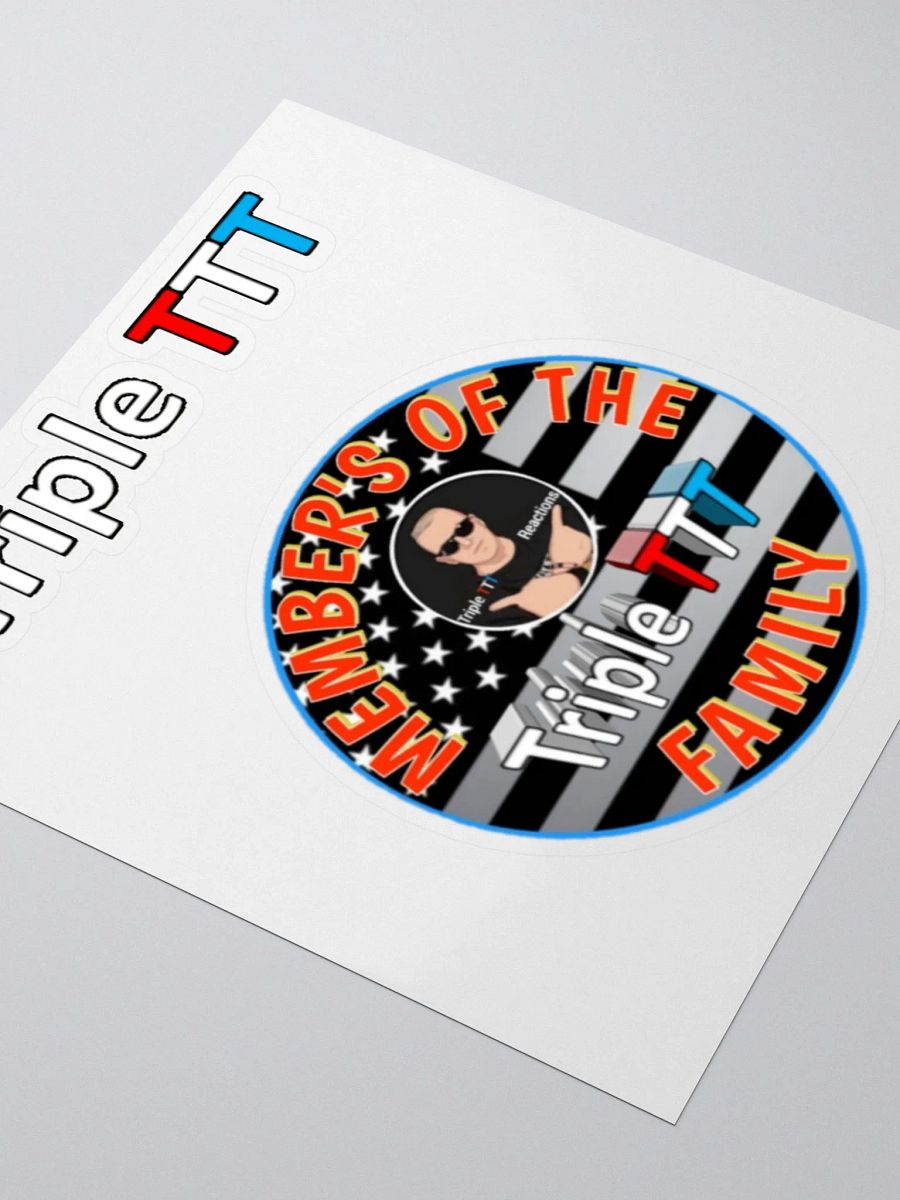 Triple TTT Members Sticker product image (3)
