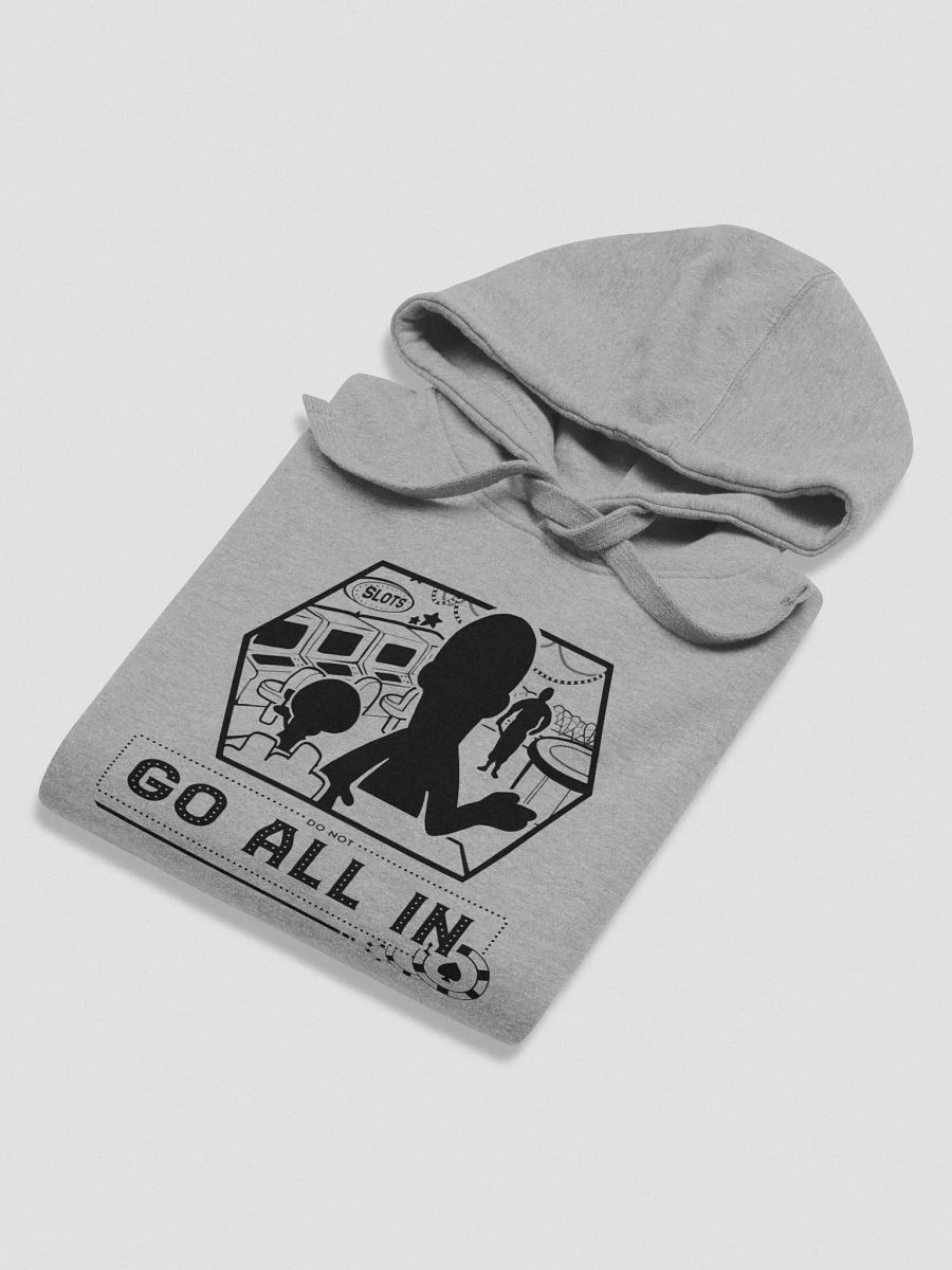 DO NOT GO ALL IN Hoodie Black Logo product image (17)