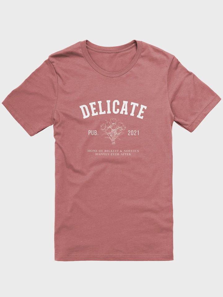 "Delicate" Supersoft Tee (Title Design) product image (9)
