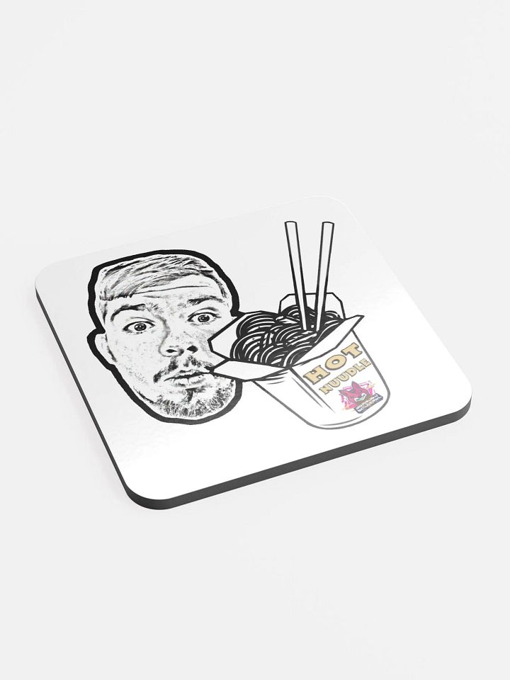 Hot Nuudle - Glossed Cork Coaster product image (2)