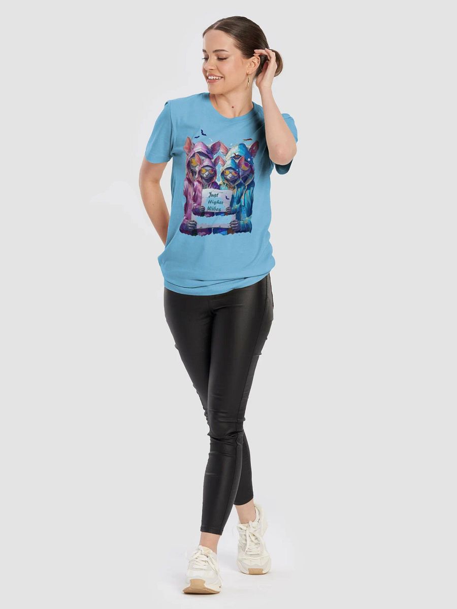 Halloween Pumpkin Just Higher Wibes Bats T-Shirt product image (105)