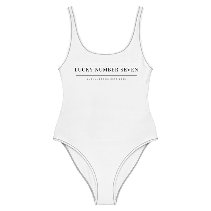 Lucky Number Seven 1 piece Athleisure Swimsuit product image (2)