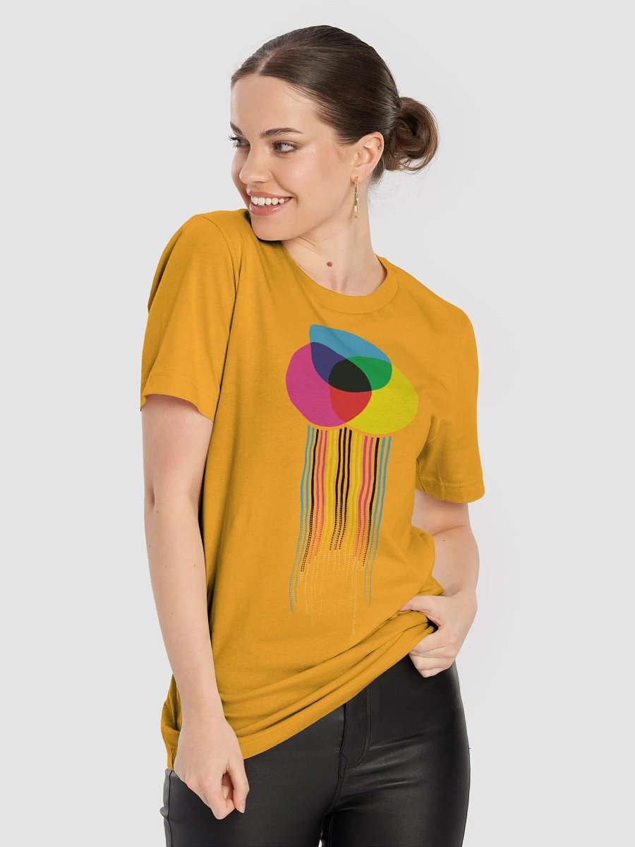 Yellow CMYK "Print Test" Shirt product image (8)