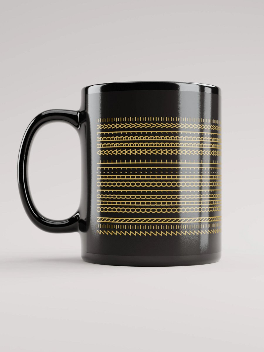 Mug Noir Codé Zen Doré - Zen Quoi Qu'il Arrive - Cadeau Chic product image (6)