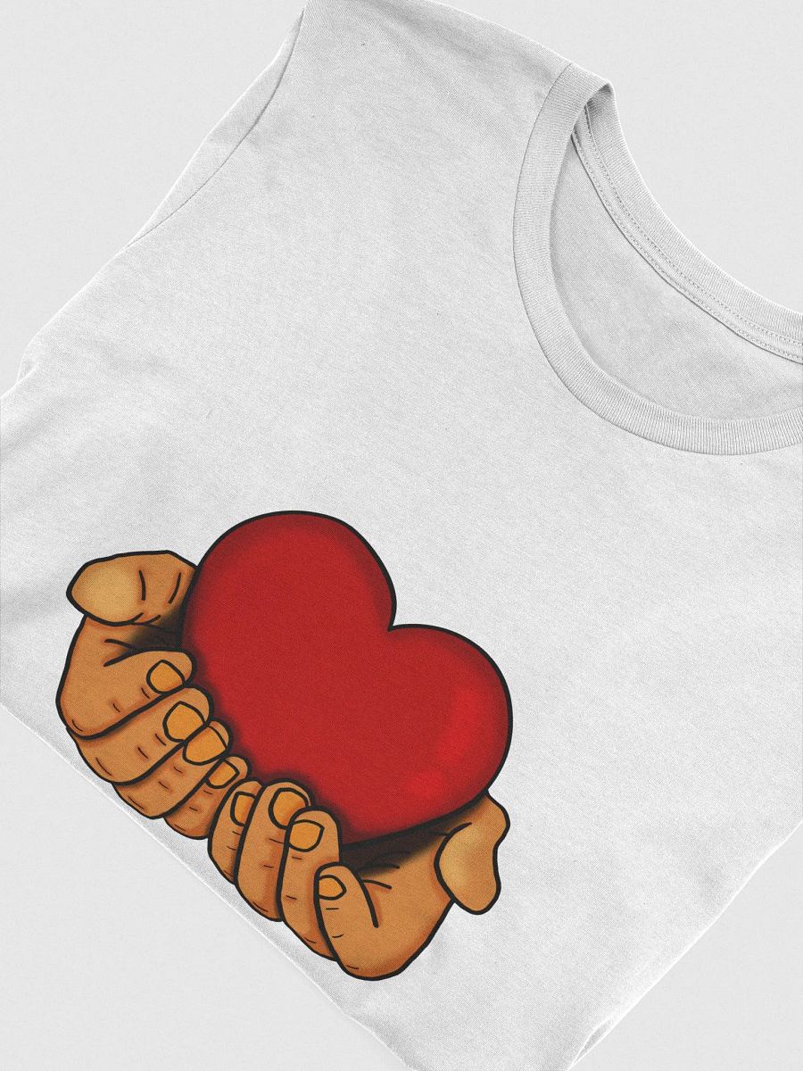 Hold My Heart - White Shirt + Brown Skin Tone product image (4)