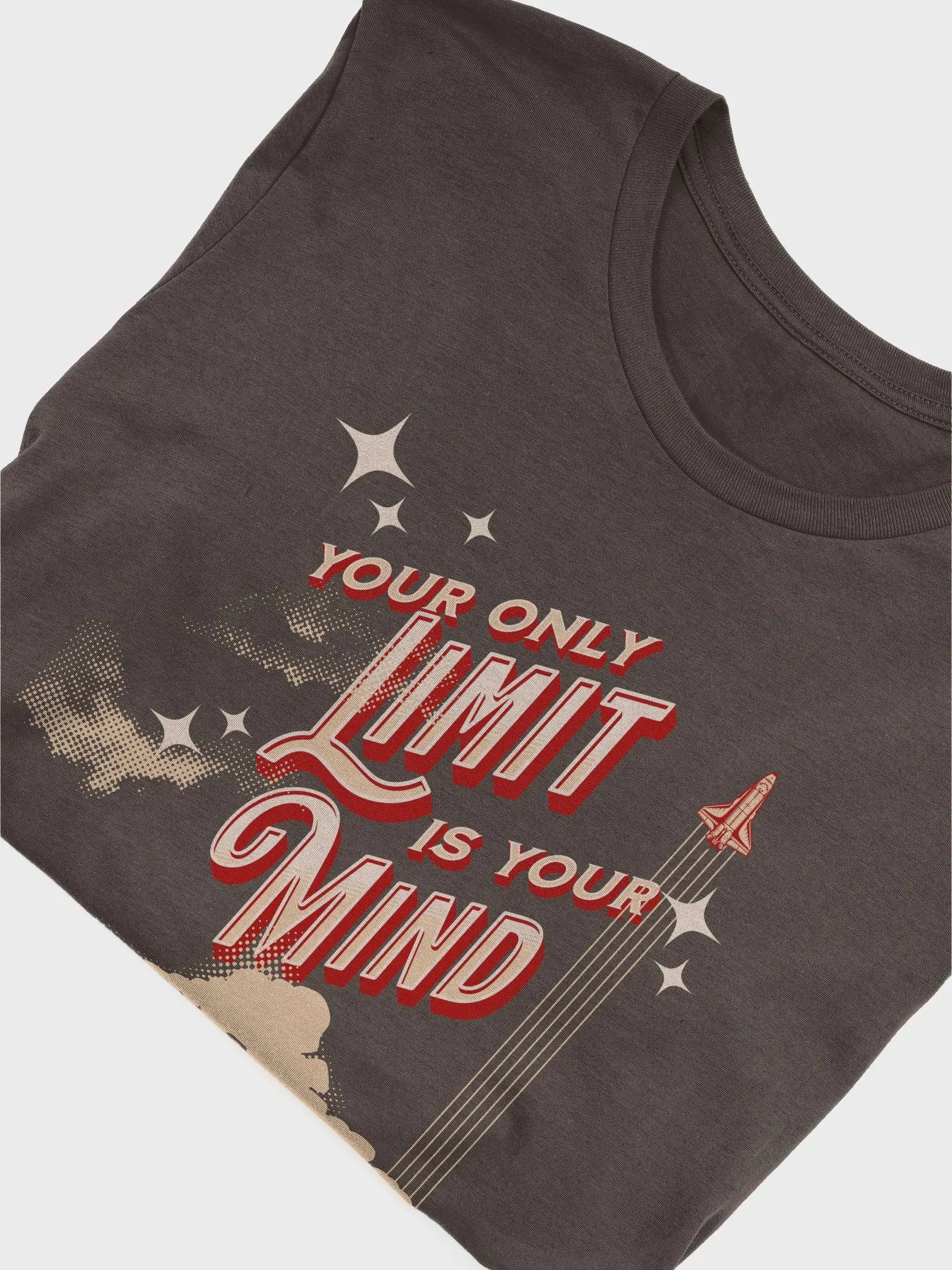 Only limit is your mind Bella-canvas T-shirt product image (5)