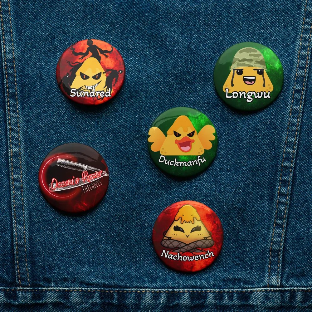 Occam's Razor Pin Collection product image (2)