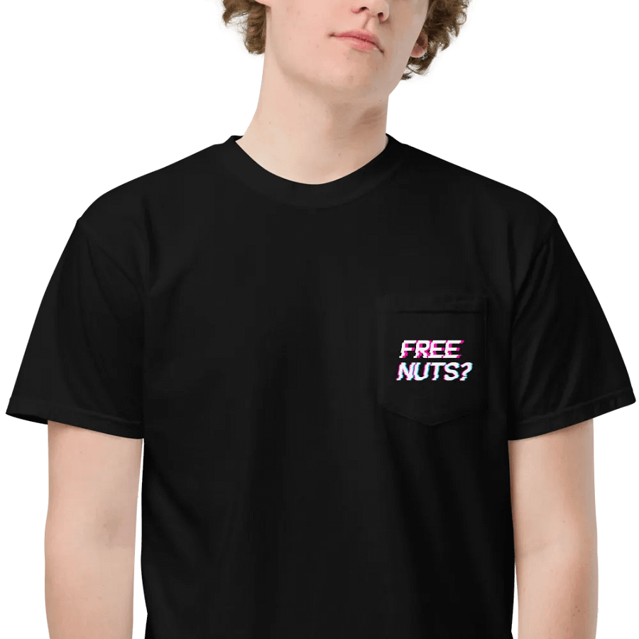 Free Nuts? Pocket Tee product image (9)