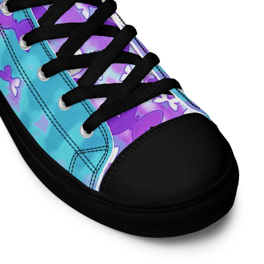 Butterfly shimmer High Top Canvas Shoes (womens) product image (9)