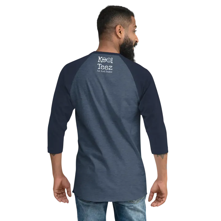 ¾ Sleeve Raglan Tee For Kool Dudes product image (4)