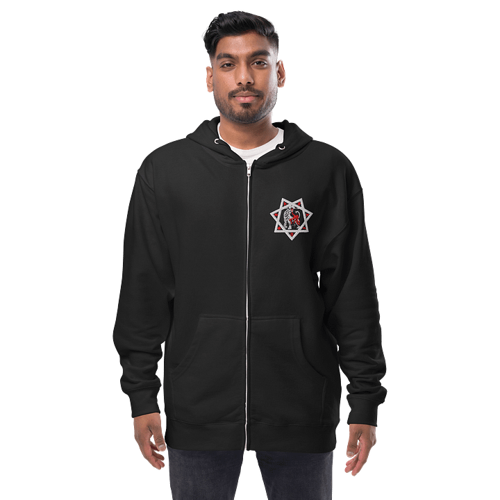 Scarlet Woman Embroidered Zip Hoodie product image (2)