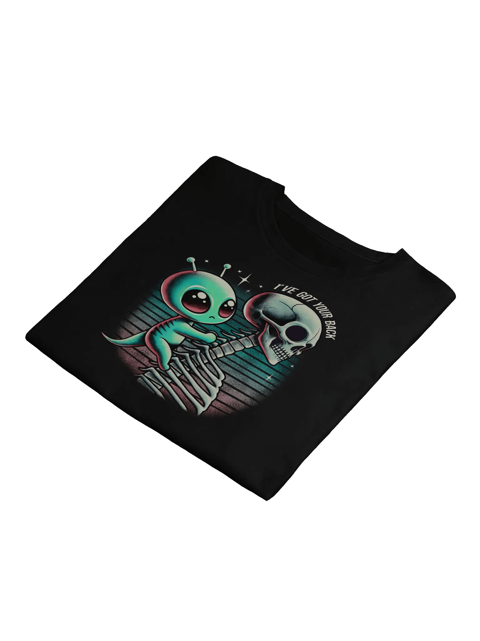 "I’ve Got Your Back" Alien Crop Top product image (7)