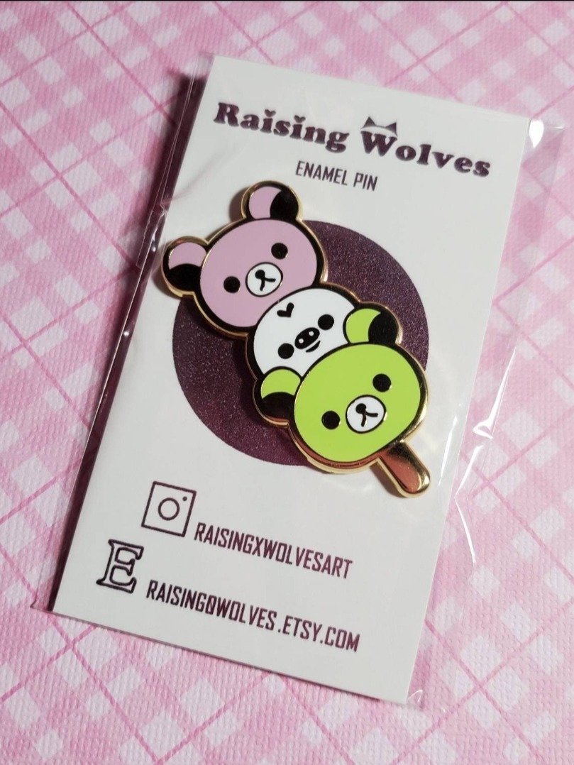 Dango Enamel Pin product image (3)