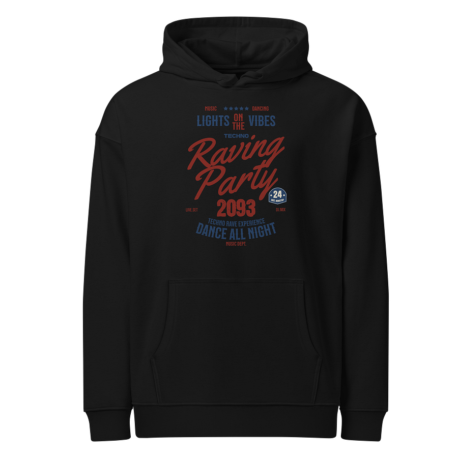 2093 Raving Party Poster Hoodie product image (6)