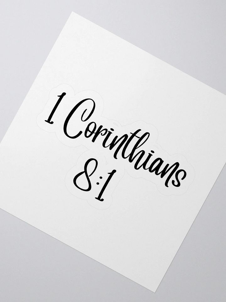 1 Corinthians 8:1 product image (4)