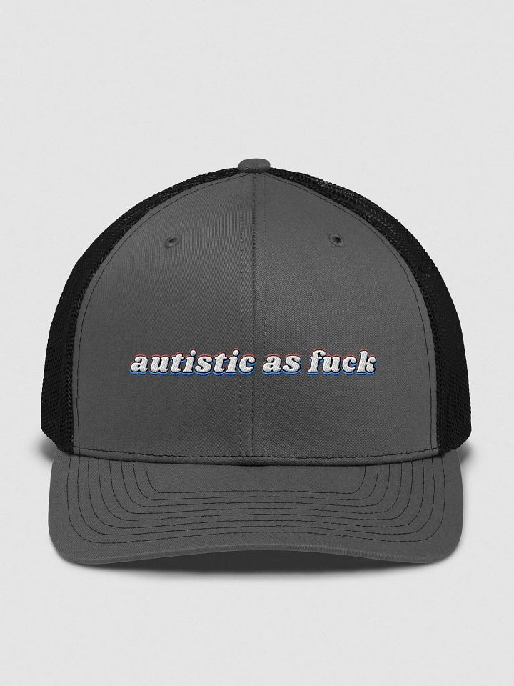 AUTISTIC AS F*CK 112 trucker hat product image (17)