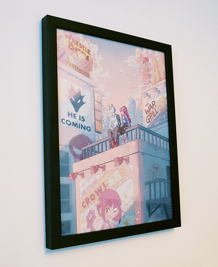 Crow and Wolf Framed Poster product image (1)