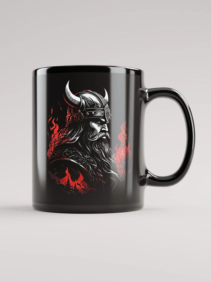 Black Glossy Mug - Viking product image (1)