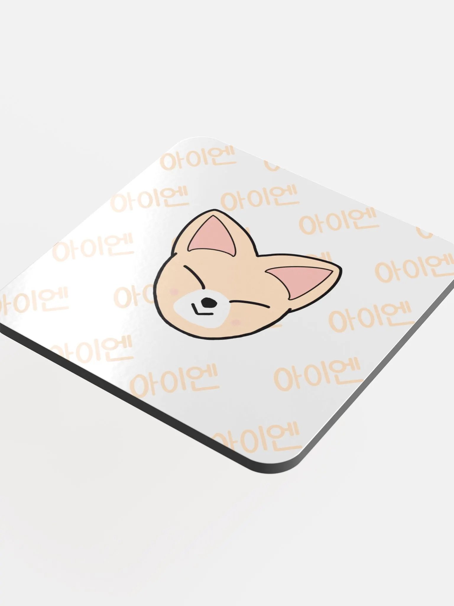 FoxI.Ny face and hangul coaster product image (4)
