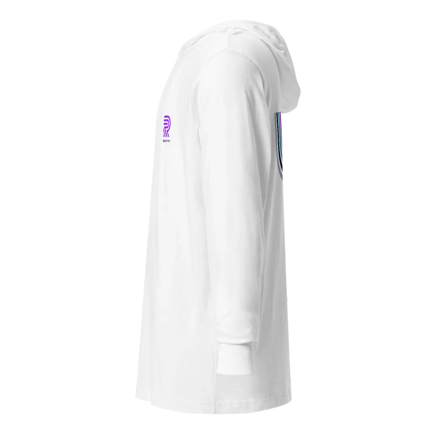 RO Bella + Canvas Waterfall Long Sleeve Hooded Tee (BACK PRINT) product image (4)