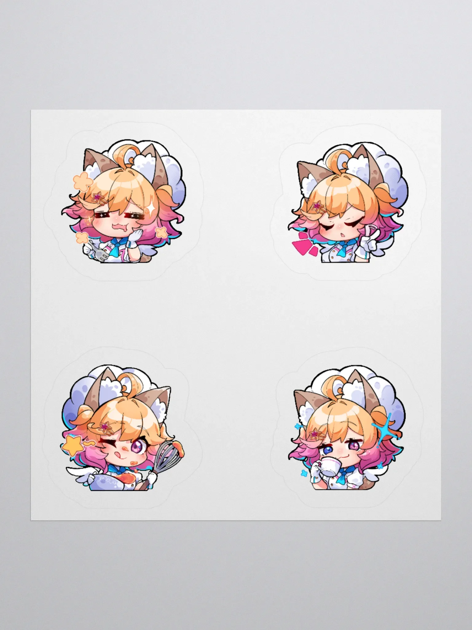 Sweet Bakery Mo Kiss Cut Stickers product image (1)