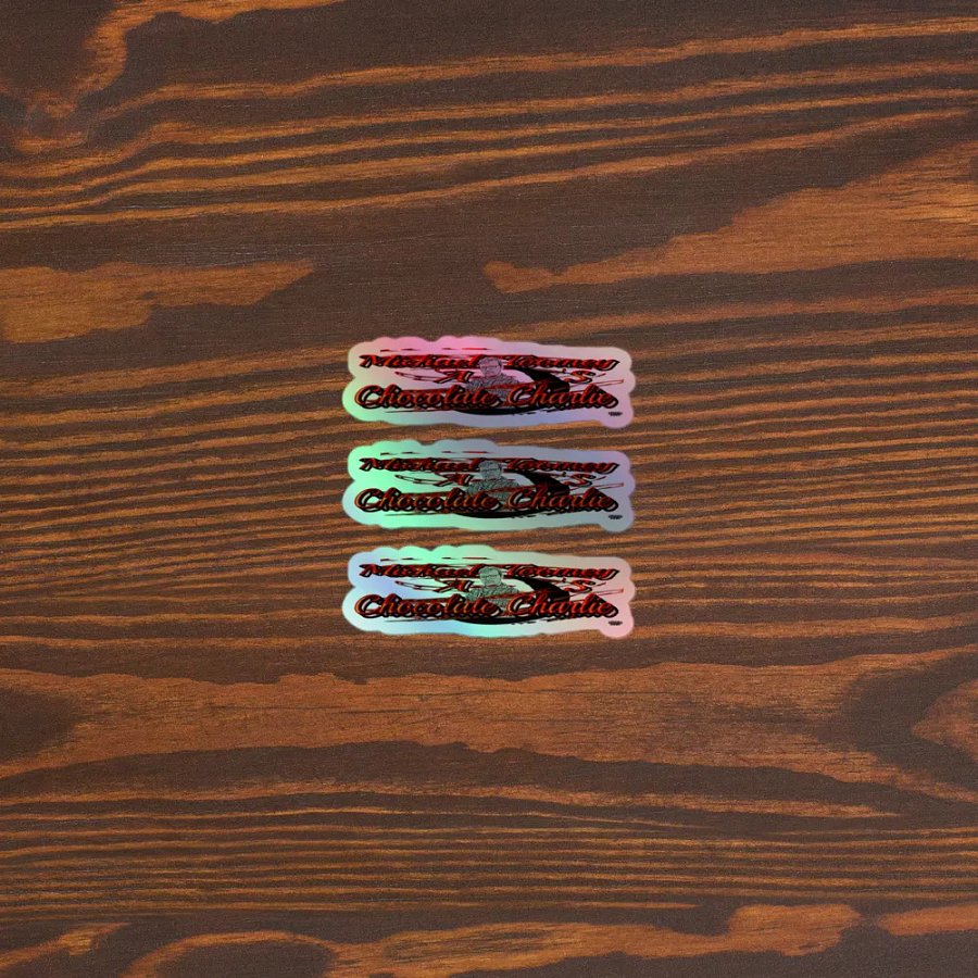 Michael Toomey As Chocolate Charlie 02 - Kiss-Cut Holographic Sticker Sheet product image (3)