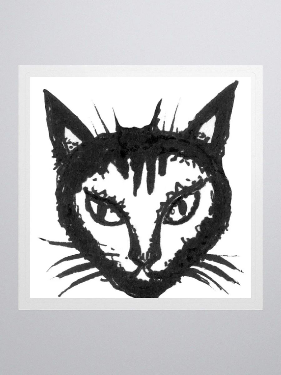 NecroCat Sticker product image (1)