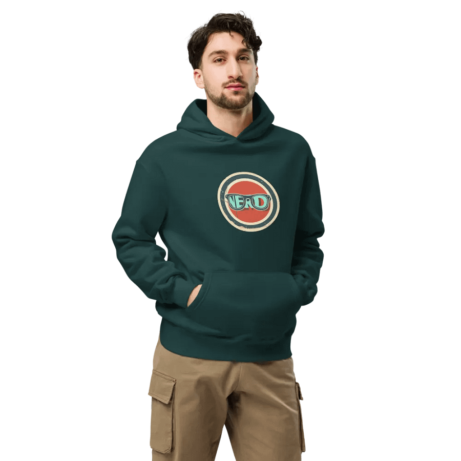 Vintage Nerd Premium Oversized Hoodie product image (7)