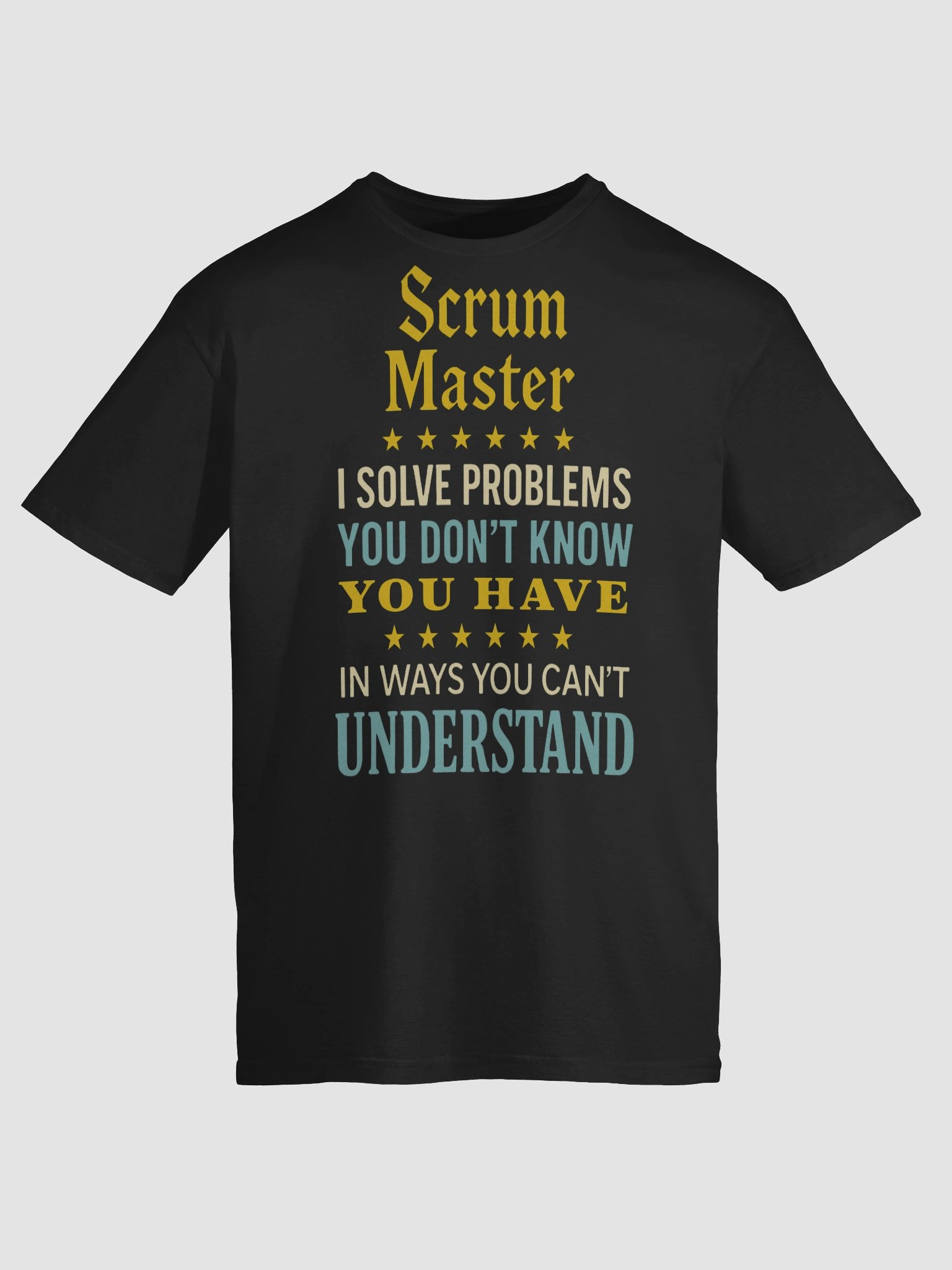 🧠 Scrum Master – Silent Hero of Chaos Tee product image (138)