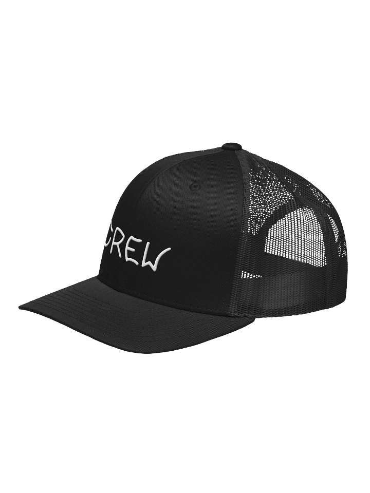 Dill's Embroidered Emote Line "Crew" Trucker Hat product image (2)