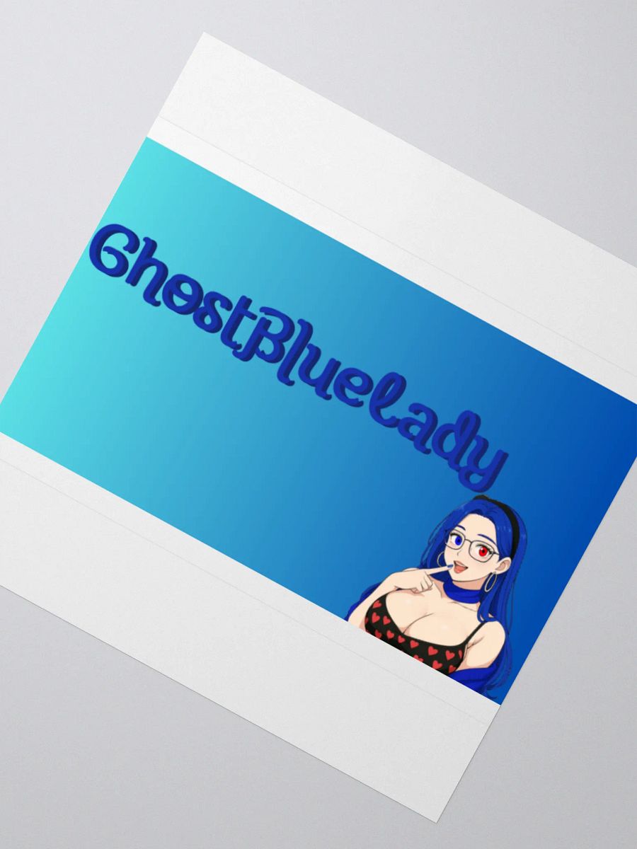 Blue Lady's Vinyl Sticker Set product image (4)