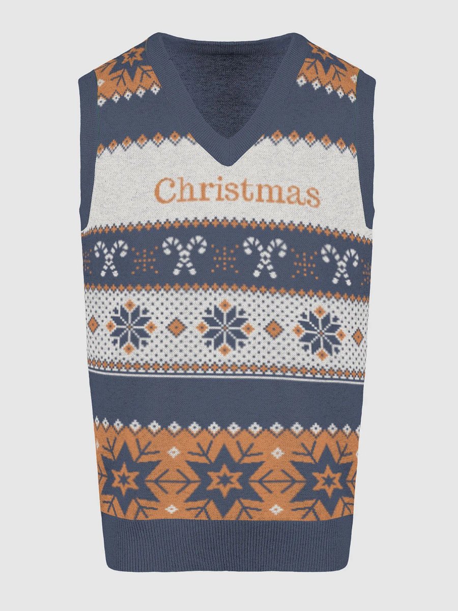 Cosmic Christmas V-Neck Vest product image (3)